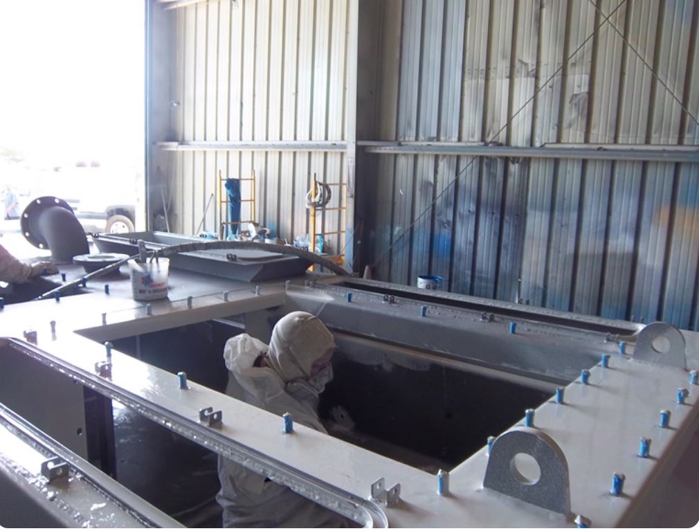 Out in the Oil Field: Tank Coating