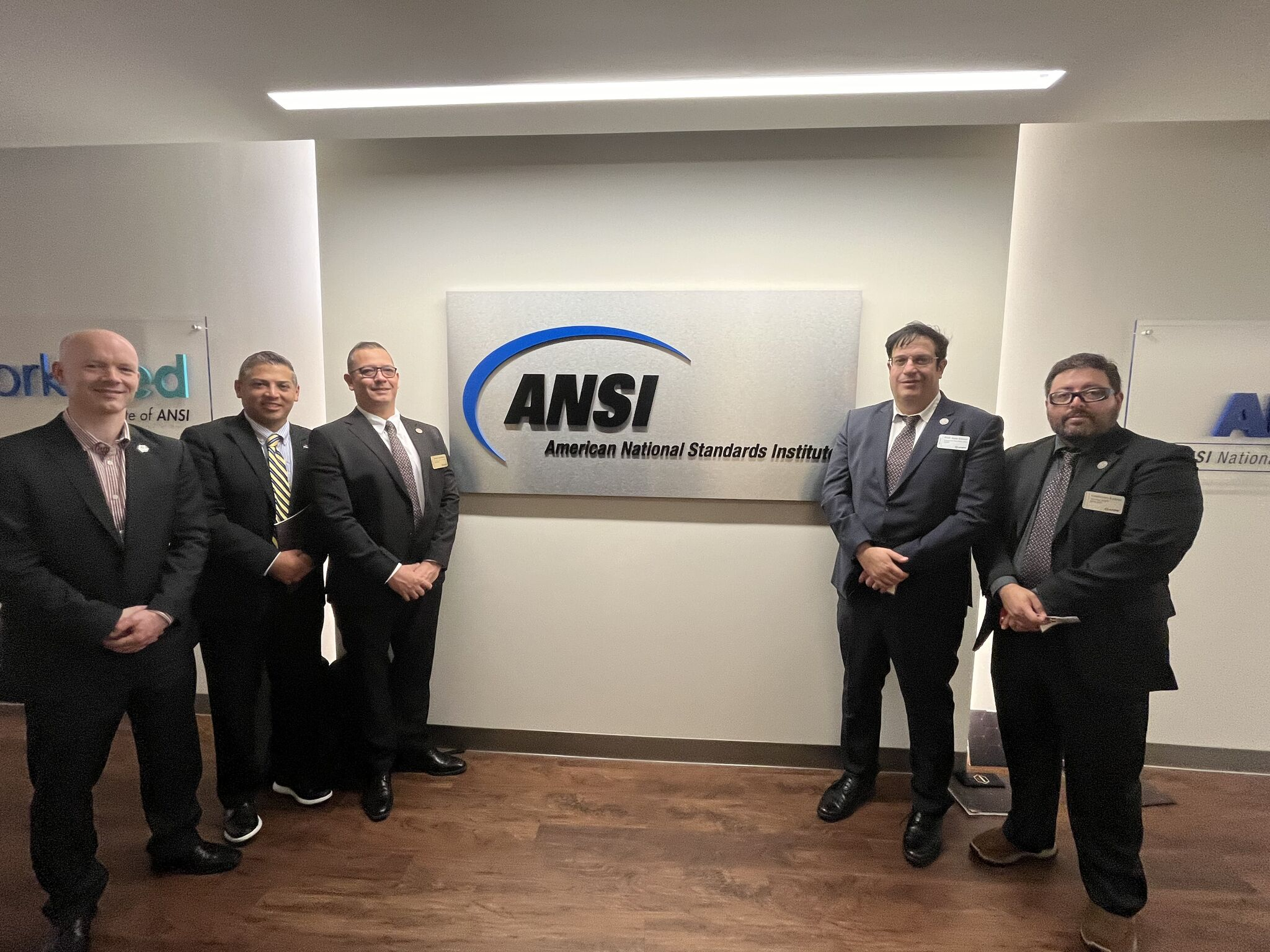 AMPP international delegation participating in meetings during Advocacy Day 2024