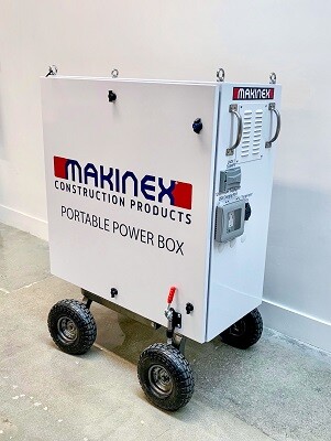Makinex portable power equipment featured in a 2020 CoatingsPro surface preparation roundup