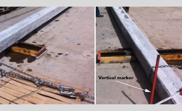 Bend Test of Concrete Power Poles